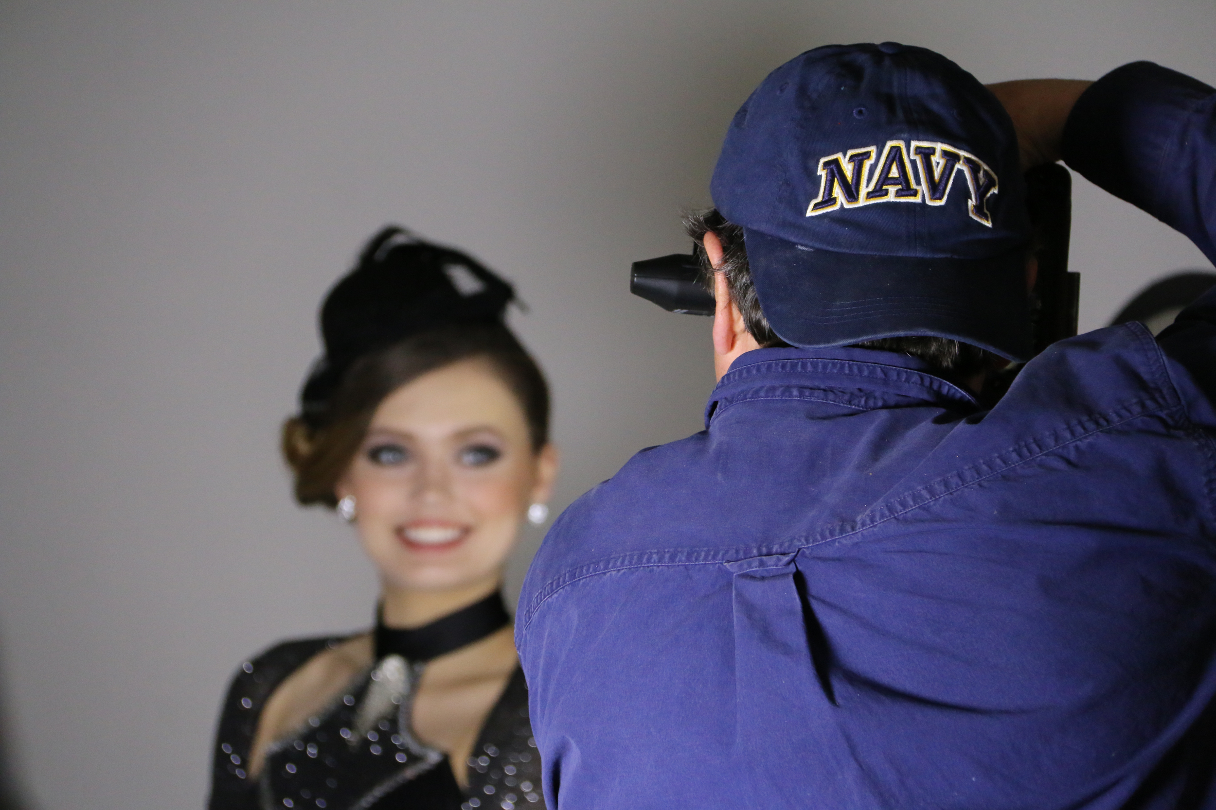 Tony Sylvestro photographing a portrait session